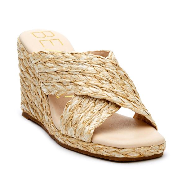 Sofft Ciera Croco-Embossed Suede/Leather Wedge